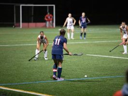 NEC Field Hockey defeats Bridgewater State in 4th quarter comeback