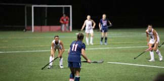 NEC Field Hockey defeats Bridgewater State in 4th quarter comeback